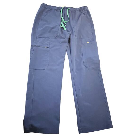 Cairo Cargo Scrub Pants Royal Blue Size M/S - Picture 1 of 6